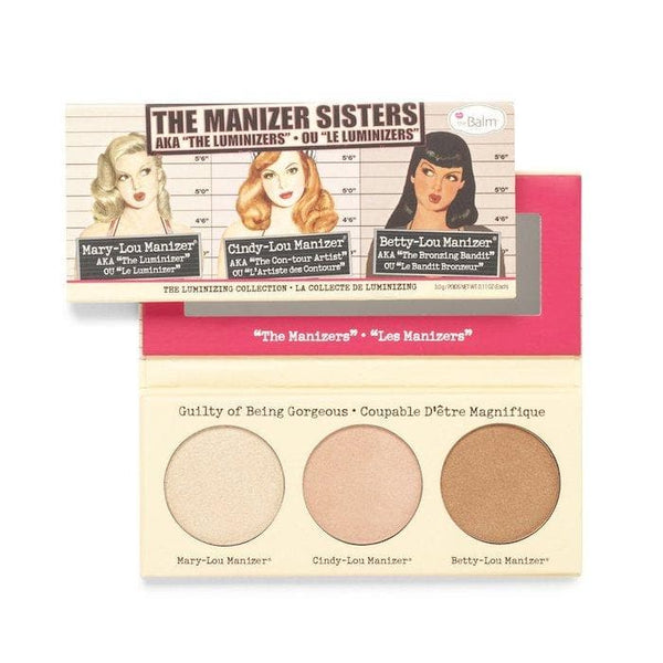 The Balm Manizer Sisters Highlighters Collection Pallette